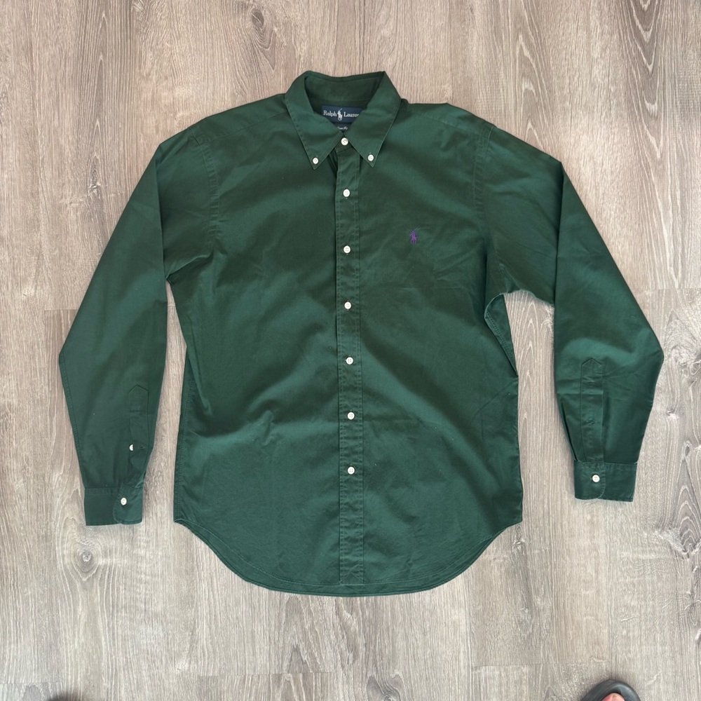 Polo by Ralph Lauren Green Casual Button Down Shirt